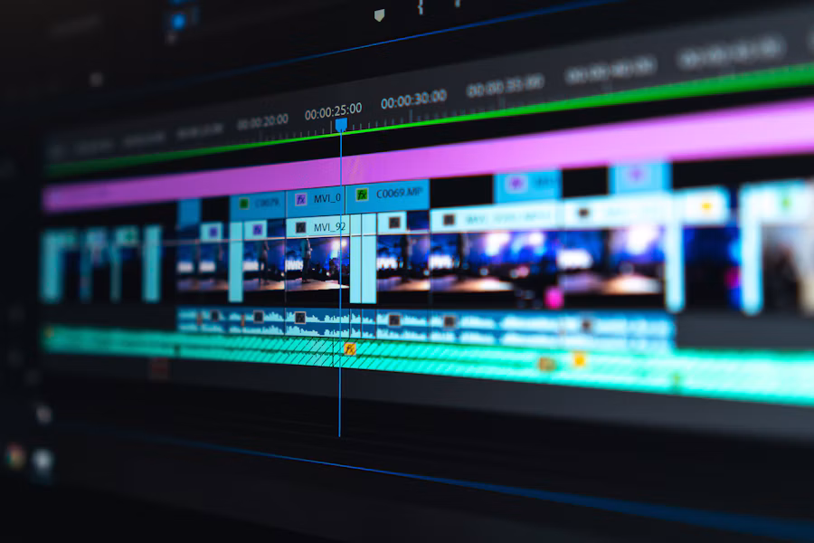 An edit in progress